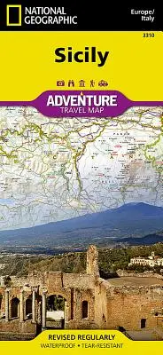 Mapa Sicílie [Taliansko] - Sicily Map [Italy]