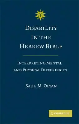 Zdravotné postihnutie v hebrejskej Biblii - Disability in the Hebrew Bible