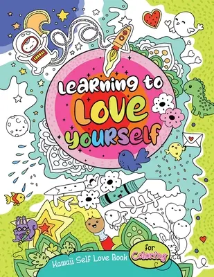Kawaii Self Love Book na vyfarbovanie - Kawaii Self Love Book for Coloring