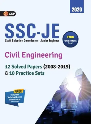 Ssc Je 2020: Stavebné inžinierstvo - 12 riešených dokumentov (2008-19) a 10 cvičných súborov - Ssc Je 2020: Civil Engineering - 12 Solved Paper (2008-19) & 10 Practice Sets