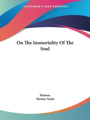 O nesmrteľnosti duše - On The Immortality Of The Soul