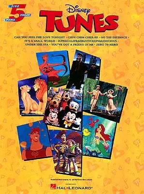 Disney Tunes: Piano s piatimi prstami - Disney Tunes: Five-Finger Piano