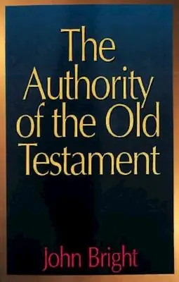 Autorita Starého zákona - The Authority of the Old Testament