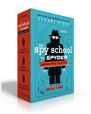 Kolekcia grafických románov Špiónska škola vs. Špión (box set): Špiónska škola - grafický román; Špiónsky tábor - grafický román; Zlá špiónska škola - grafický román - The Spy School vs. Spyder Graphic Novel Collection (Boxed Set): Spy School the Graphic Novel; Spy Camp the Graphic Novel; Evil Spy School the Graphic