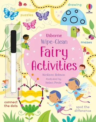Stieracie aktivity pre víly - Wipe-Clean Fairy Activities