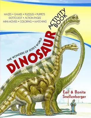 Zázraky Božieho sveta Kniha aktivít o dinosauroch - The Wonders of God's World Dinosaur Activity Book