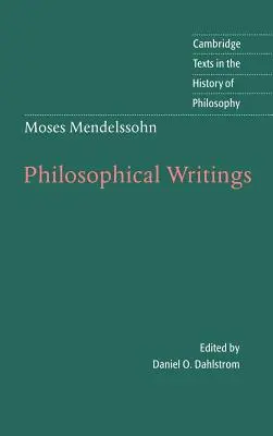 Moses Mendelssohn: Filozofické spisy - Moses Mendelssohn: Philosophical Writings