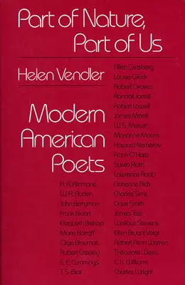 Časť prírody, časť nás: moderní americkí básnici - Part of Nature, Part of Us: Modern American Poets