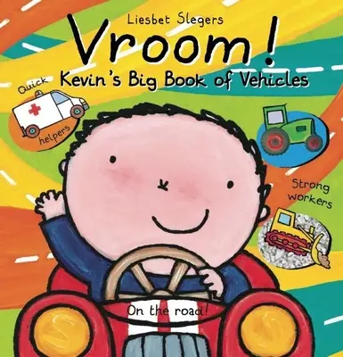 Vroom! Kevinova veľká kniha o vozidlách - Vroom! Kevin's Big Book of Vehicles
