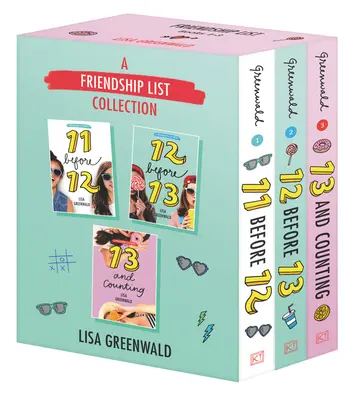 Zbierka Zoznamu priateľstva - box set 3 kníh: 11 pred 12, 12 pred 13, 13 a počítanie - A Friendship List Collection 3-Book Box Set: 11 Before 12, 12 Before 13, 13 and Counting
