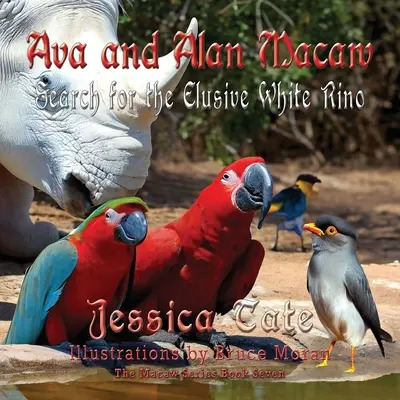 Ava a Alan Macaw hľadajú nepolapiteľného bieleho nosorožca - Ava and Alan Macaw Search for the Elusive White Rino