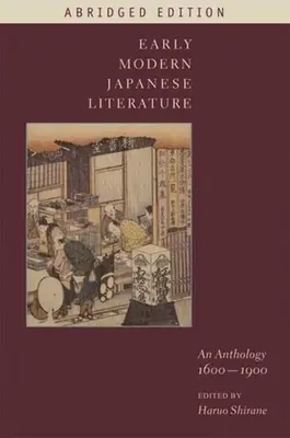 Raná moderná japonská literatúra: (skrátené vydanie) - Early Modern Japanese Literature: An Anthology, 1600-1900 (Abridged Edition)