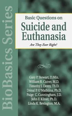 Základné otázky o samovražde a eutanázii - Basic Questions on Suicide and Euthanasia