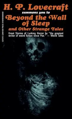 Za stenou spánku a iné podivné príbehy - Beyond the Wall of Sleep and Other Strange Tales