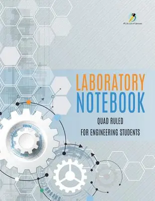 Laboratórny zošit so štvoritým riadkovaním pre študentov technických odborov - Laboratory Notebook Quad Ruled for Engineering Students