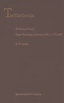 Confessio Philosophi: Spisy týkajúce sa problému zla, 1671-1678 - Confessio Philosophi: Papers Concerning the Problem of Evil, 1671-1678