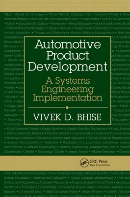 Vývoj produktov pre automobilový priemysel: Implementácia systémového inžinierstva - Automotive Product Development: A Systems Engineering Implementation