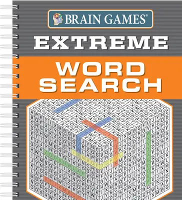 Hry na mozog - Extrémne hľadanie slov (256 strán) - Brain Games - Extreme Word Search (256 Pages)