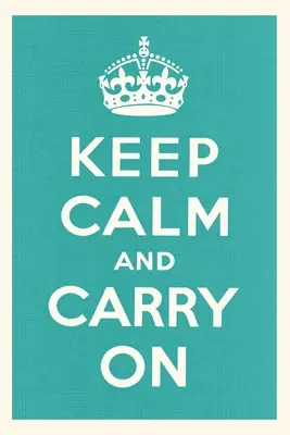 Vintage Journal Zachovajte pokoj a pokračujte - Vintage Journal Keep Calm and Carry On