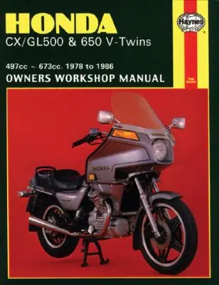 Honda CX/GL500 a 650 V-dvojčatá (78 - 86) - Honda CX/GL500 & 650 V-Twins (78 - 86)