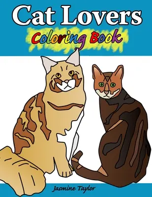 Kniha mačiek na vyfarbovanie - Cat Lovers Coloring Book
