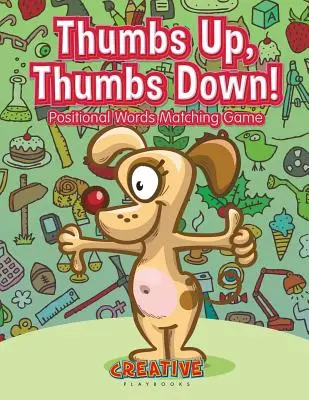 Palce hore, palce dole! Hra s polohovými slovami - Thumbs Up, Thumbs Down! Positional Words Matching Game