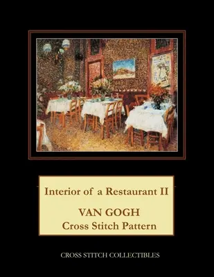 Interiér reštaurácie II: Van Gogh krížikový steh - Interior of a Restaurant II: Van Gogh Cross Stitch Pattern