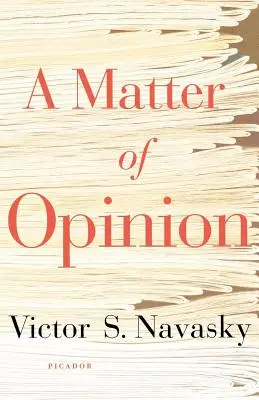 Vec názoru - A Matter of Opinion