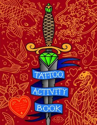 Kniha aktivít o tetovaní - Tattoo Activity Book