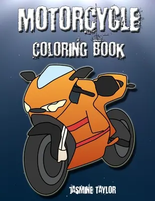 Motocyklové omaľovánky - Motorcycle Coloriong Book