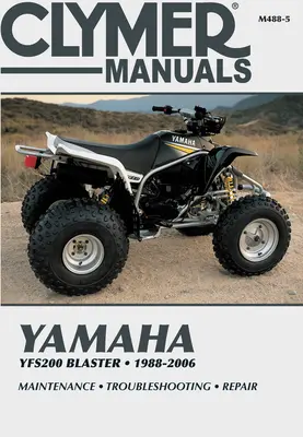 Yamaha Yfs200 Blaster, 1988-2006: Údržba * Odstraňovanie porúch * Oprava - Yamaha Yfs200 Blaster, 1988-2006: Maintenance * Troubleshooting * Repair