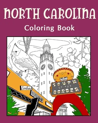 Severná Karolína Omaľovánky - North Carolina Coloring Book