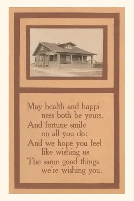 Vintage Journal Domácnosť, báseň - Vintage Journal Homestead, Poem
