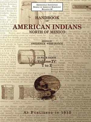 Príručka amerických indiánov severného Mexika V. 4/4 - Handbook of American Indians North of Mexico V. 4/4