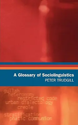 Slovník sociolingvistiky - A Glossary of Sociolinguistics