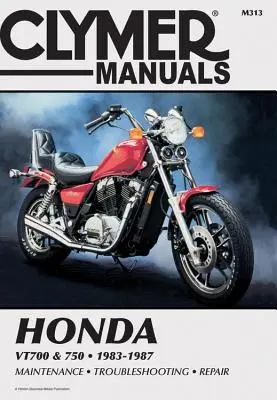Clymer Honda Vt700 & 750, 1983-1987: Servis, Oprava, Údržba - Clymer Honda Vt700 & 750, 1983-1987: Service, Repair, Maintenance