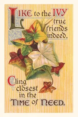 Vintage Journal Držať sa priateľov - Vintage Journal Cling to Friends