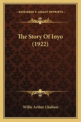 Príbeh Inyo (1922) - The Story Of Inyo (1922)