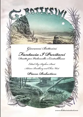 Fantasia I Puritani Duetto pre kontrabas a violončelo - klavírna redukcia - Fantasia I Puritani Duetto For Double Bass and Cello - Piano Reduction