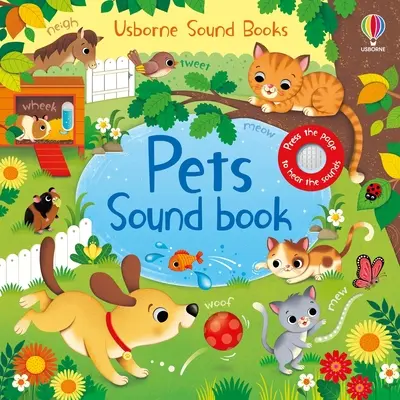 Zvuková kniha o zvieratkách - Pets Sound Book