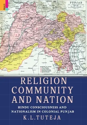 Náboženstvo, komunita a národ: Hindské povedomie a nacionalizmus v koloniálnom Pandžábe: Hindské povedomie a nacionalizmus v koloniálnom Pandžábe - Religion, Community and Nation: Hindu Consciousness and Nationalism in Colonial Punjab: Hindu Consciousness and Nationalism in Colonial Punjab