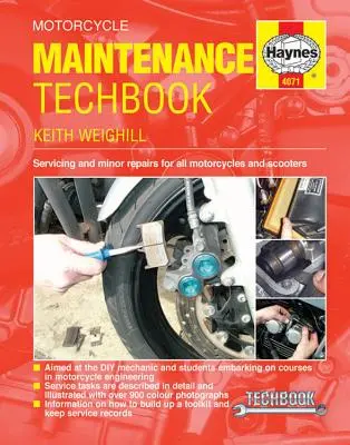 Technická príručka údržby motocykla - Motorcycle Maintenance Techbook