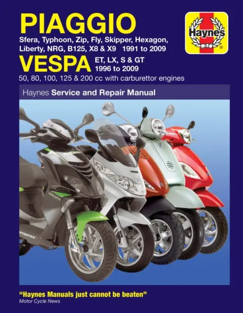 Skútre Piaggio (Vespa) (91 - 09) - Piaggio (Vespa) Scooters (91 - 09)