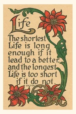Vintage Journal Žiť život naplno, citát Colton - Vintage Journal Live Life to the Fullest, Colton Quote