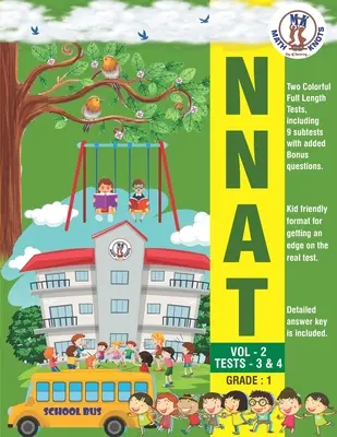 NNAT - 1. stupeň - VOL - 2 - TESTY - 3 a 4 - NNAT - Grade 1 - VOL - 2 - TESTS - 3 & 4