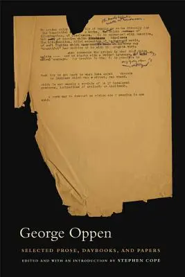 Vybraná próza, denníky a dokumenty - Selected Prose, Daybooks, and Papers