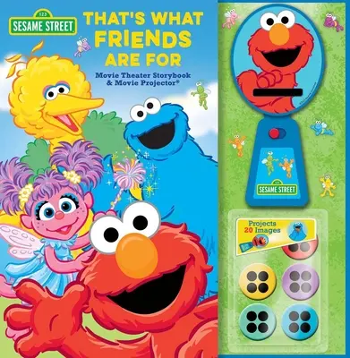 Sezamová ulica: Knižka s príbehmi z kina a premietacím prístrojom - Sesame Street: Movie Theater Storybook and Projector