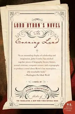 Román Lorda Byrona: Večerná krajina - Lord Byron's Novel: The Evening Land