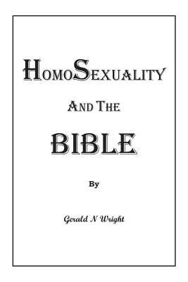 Homosexualita a Biblia - Homosexuality and the Bible