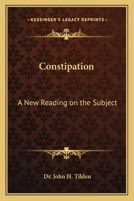 Zápcha: Nové čítanie o tejto téme - Constipation: A New Reading on the Subject